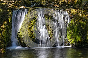 Famous Bigar Waterfall, Caras-Severin County, Romania