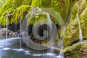 Famous Bigar Waterfall, Caras-Severin County, Romania