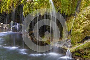 Famous Bigar Waterfall, Caras-Severin County, Romania