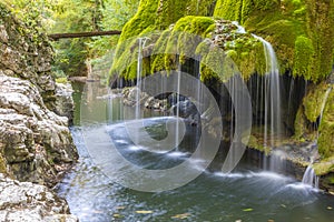 Famous Bigar Waterfall, Caras-Severin County, Romania