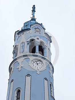 The famous Blue Church or Sacred Elizabeth's church or Modry Kostolik or Kék templom was built in 1913