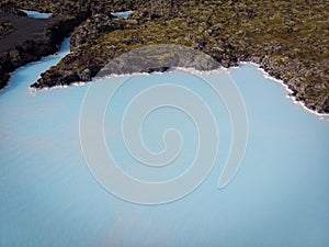 The famous blue lagoon near Reykjavik, Iceland