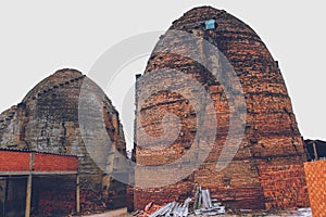 Famous Brick Making Village in Vinh Long Vietnam