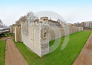 Tower of London wall