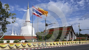 Famous Buddhist Temple In Nakhon Sri Thammarat Thailand