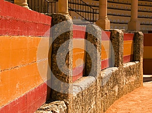 Famous bull ring in Seville