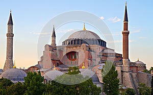 Famous Byzantine Hagia Sophia