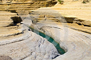 Famous Canal D'amour in Sidari - Corfu, Greece