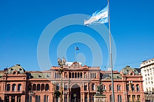 The famous Casa Rosada