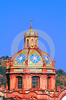 Famous cathedral of Santa Prisca in taxco city, in Guerrero, mexico XI photo