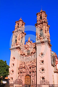 Famous cathedral of Santa Prisca in taxco city, in Guerrero, mexico XV photo