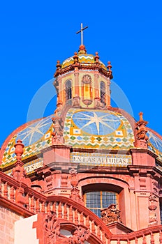 Famous cathedral of Santa Prisca in taxco city, in Guerrero, mexico XXII photo