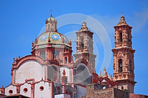 Famous cathedral of Santa Prisca in taxco city, in Guerrero XXXII photo