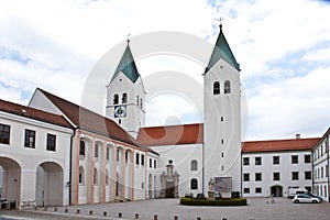 Famous cathedrale, dome in Freising