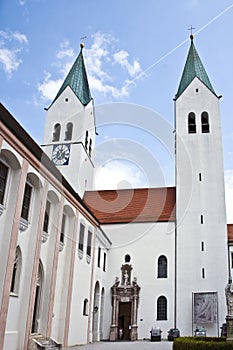 Famous cathedrale, dome in Freising
