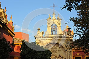 Famous catholic basilica of Jesus del Gran Poder -Jesus of Great Power- in Seville photo