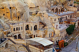 Famous cave hotels in Goreme, Capadokkia