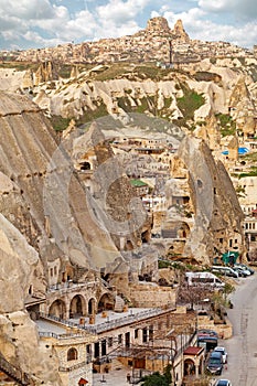 Famous cave hotels in Goreme, Capadokkia