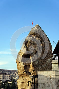 Famous cave hotels in Goreme, Cappadocia