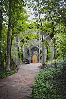 Famous Chapel in the woods Eureka Springs