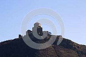 Famous church in Mtskheta, Djvari cathedral