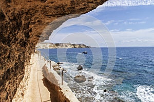 Famous cliff of bonifacio