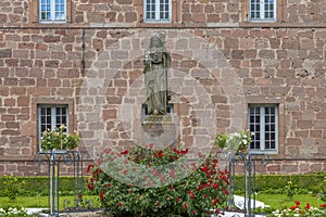 Famous cloister saint odile in Ottrott