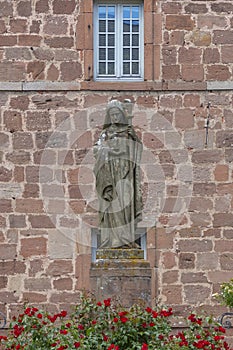 Famous cloister saint odile in Ottrott