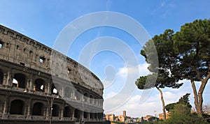 Famous Colosseum or Coliseum