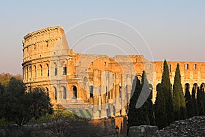 Famous Colosseum or Coliseum i