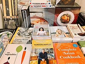 Famous Cook Recipe Books For Sale In Library Book Store