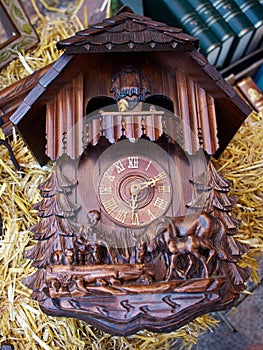 Famous Cuckoo Clock From The Black Forest Germany