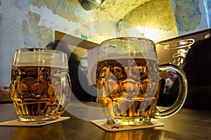 The Famous Czech Beer Pilsner. photo
