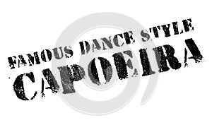 Famous dance style, Capoeira stamp