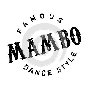 Famous dance style, Mambo stamp