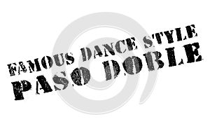 Famous dance style, Paso Doble stamp