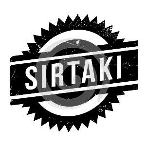 Famous dance style, sirtaki stamp