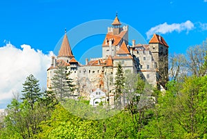 The famous Dracula castle,Bran,Transylvania,Romania