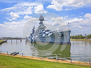 Famous Dreadnought Battleship Texas