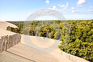 Famous dune of Pyla France