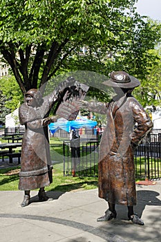 The Famous Five statue aka the