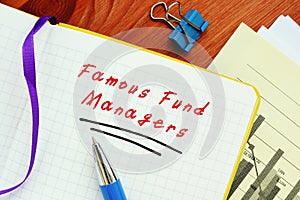 Famous Fund Managers phrase on the page