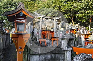 Famous Fushimi Inari Shrine