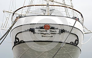 Famous german sailing ship Gorch Fock