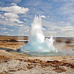 Famous Geyser eruption