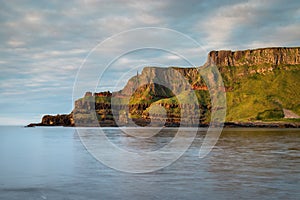 Famous Giant`s Causeway