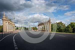 Famous Glienicke Bridge - Potsdam, Brandenburg, Germany photo