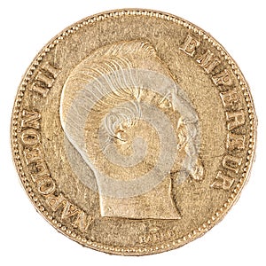 Famous gold coin