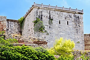 Famous Golden Gate of Constantinople in Istanbul