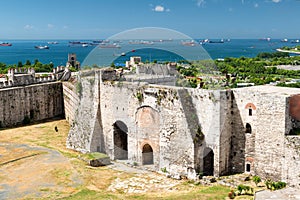 Famous Golden Gate of Constantinople in Istanbul, Turkey